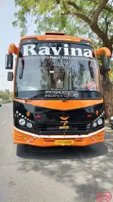 Ravina Travels Bus-Front Image