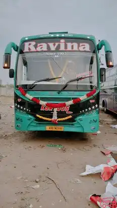 Ravina Travels Bus-Front Image