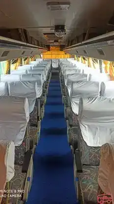 Aram Travels Bus-Seats layout Image