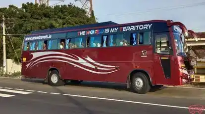 Aram Travels Bus-Side Image