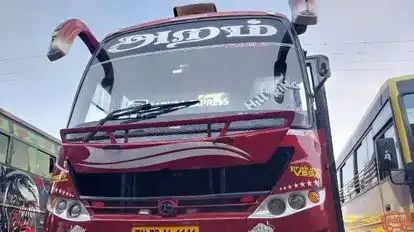 Aram Travels Bus-Front Image