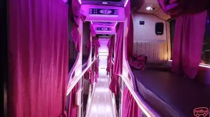 Sajiree Travels Bus-Seats layout Image