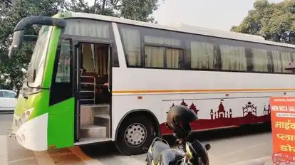 Aadishakti Travels Bus-Side Image