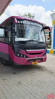 Aadishakti Travels Bus-Front Image