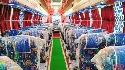 Aadishakti Travels Bus-Seats layout Image