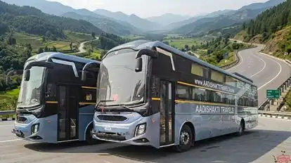 Aadishakti Travels Bus-Front Image