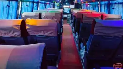 Arjun Holidays Bus-Seats layout Image