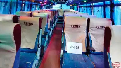 Arjun Holidays Bus-Seats Image