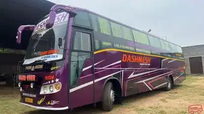 Dashmesh Travels Bus-Side Image
