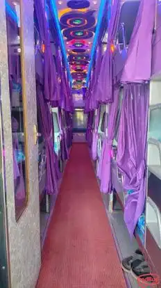 Muskan Travels Bus-Seats layout Image