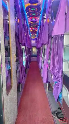 Muskan Travels Bus-Seats layout Image
