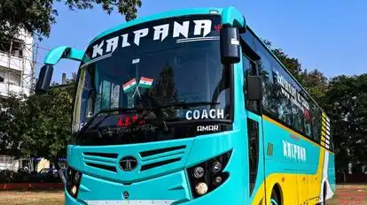 Kalpana Travels Bus-Front Image