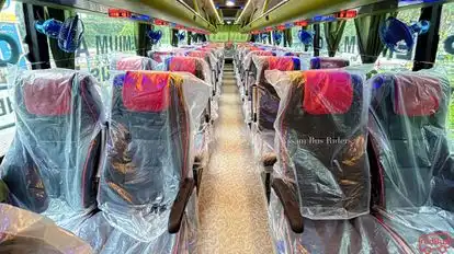 Kalpana Travels Bus-Seats layout Image