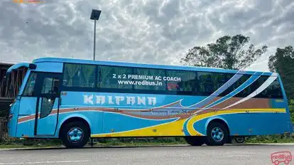 Kalpana Travels Bus-Side Image