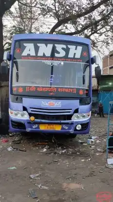 ANSH TRAVELS Bus-Front Image