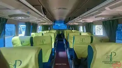 PARVATHAM TOURS AND TRAVELS  Bus-Seats layout Image