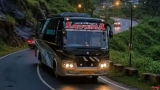 Savera Tours and Travels Bus-Front Image