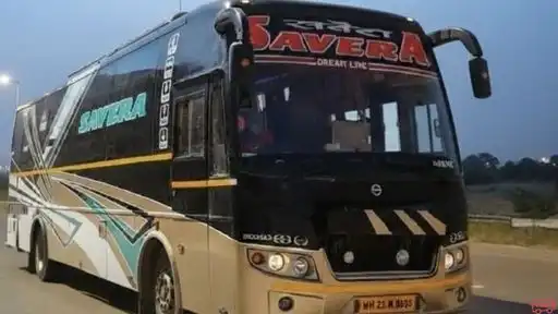 Savera Tours and Travels Bus-Front Image