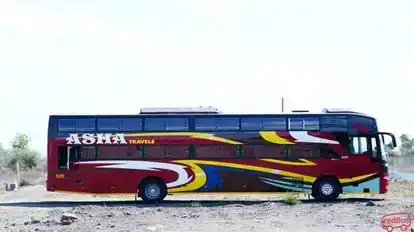 ASHA TRAVELS Bus-Side Image
