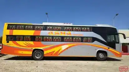 ASHA TRAVELS Bus-Side Image