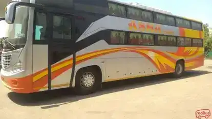 ASHA TRAVELS Bus-Side Image
