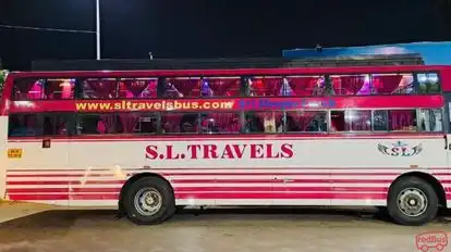 S L Travels Bus-Side Image