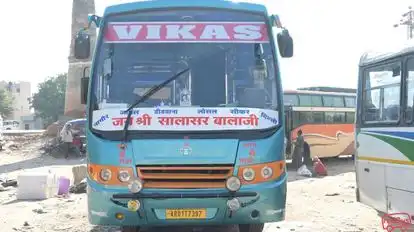Vikas Travels Nagaur Bus-Front Image