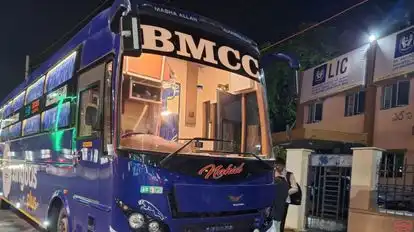 Bmcc Travels Bus-Front Image