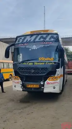 Bmcc Travels Bus-Front Image