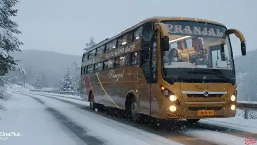 Pranjal Travels Bus-Front Image
