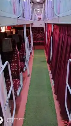 Krishna travels Sagar Bus-Seats layout Image