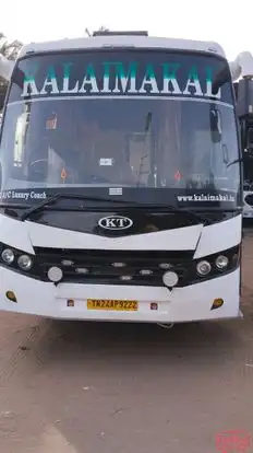 Kalaimakal Travelss Bus-Front Image
