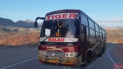 Tiger Travels Bus-Front Image