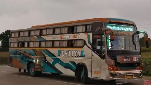 Khodaldham Travels (Shree Khodalraj) Bus-Front Image