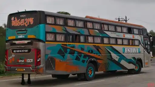 Khodaldham Travels (Shree Khodalraj) Bus-Front Image