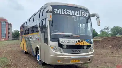 Adhyashakti Travels Bus-Front Image