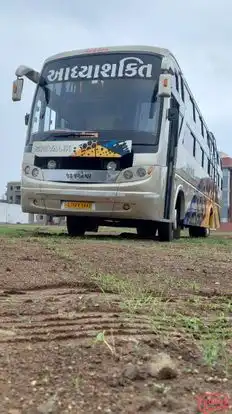 Adhyashakti Travels Bus-Front Image