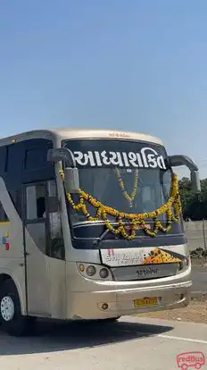 Adhyashakti Travels Bus-Front Image