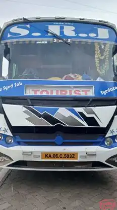 S R J Travels Bus-Front Image