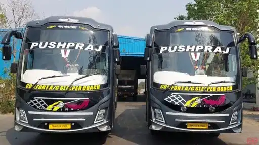 Pushpraj Bus Service Bus-Front Image