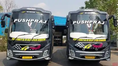 Pushpraj Bus Service Bus-Front Image