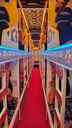 Pushpraj Bus Service Bus-Seats layout Image