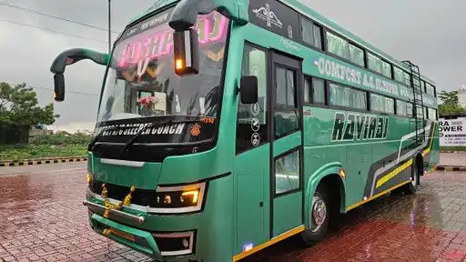 Pushpraj Bus Service Bus-Front Image