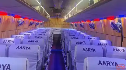 Aarya Neelkamal Travels Bus-Seats layout Image