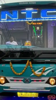 Natwar Transport Company Bus-Front Image