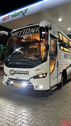 National travels and logistics Bus-Front Image