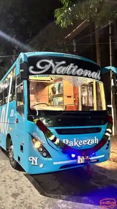 National travels and logistics Bus-Front Image