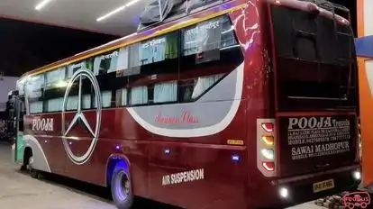Pooja Travel Point Bus-Side Image