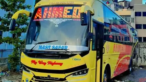 Ahmedi travels Bus-Front Image