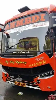 Ahmedi travels Bus-Front Image